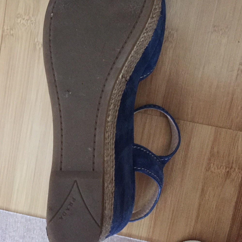 Reserved @kathybean Prada Platform Sandals - Picture 4 of 9